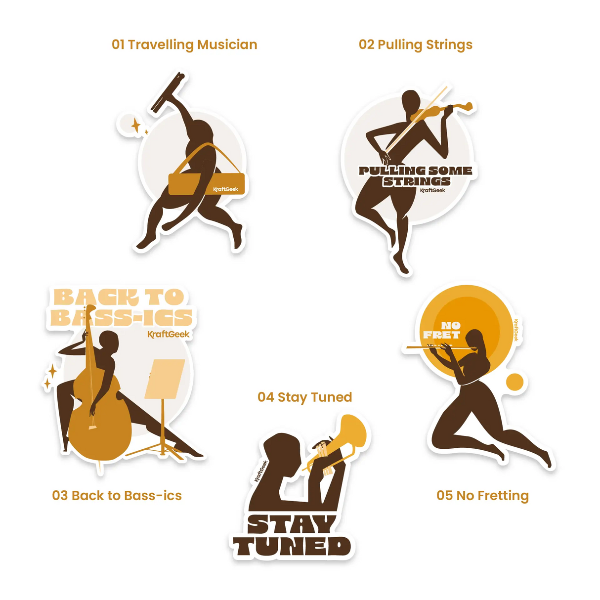 Pocket Symphony Stickers