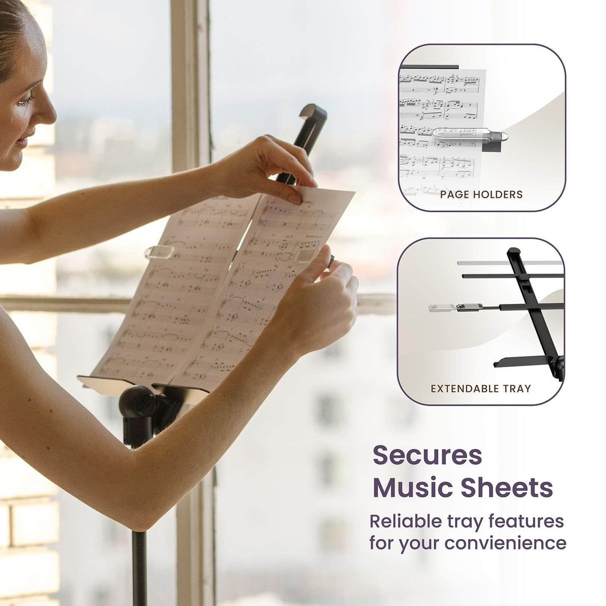 Capsule™ Music Stand (Award Winning)