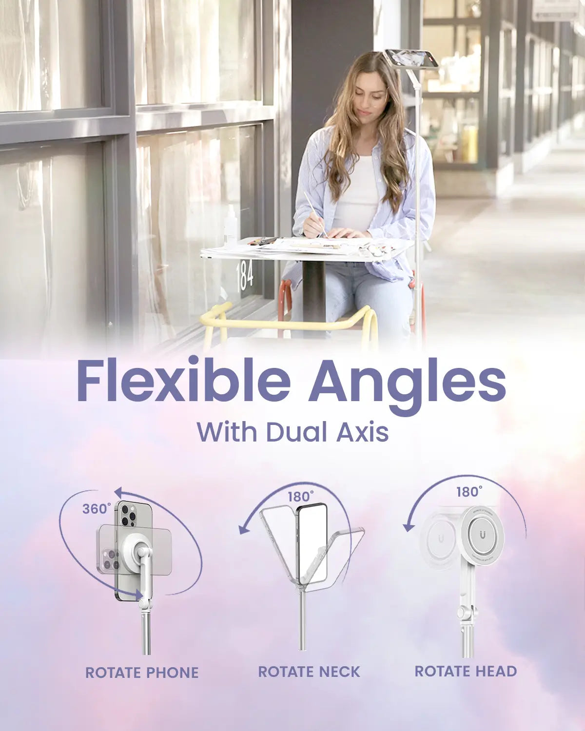 JustTap Magnetic Phone Tripod