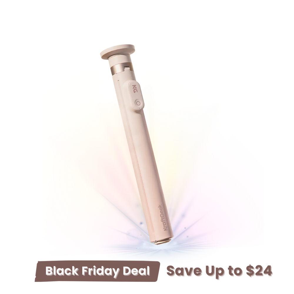 JustTap Magnetic Phone Tripod - Ombré Peach