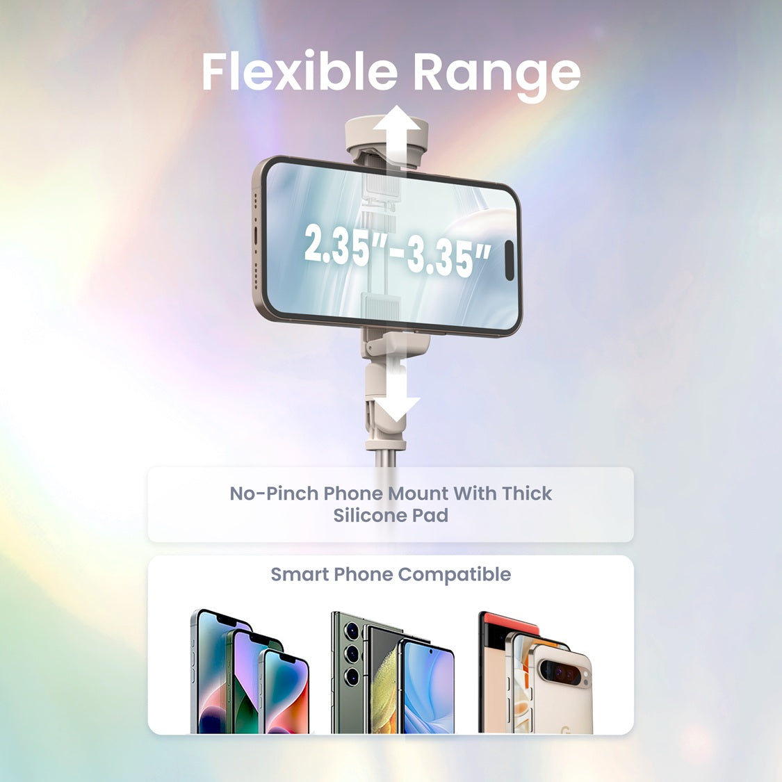 JustTap Ombré Peach Phone Tripod