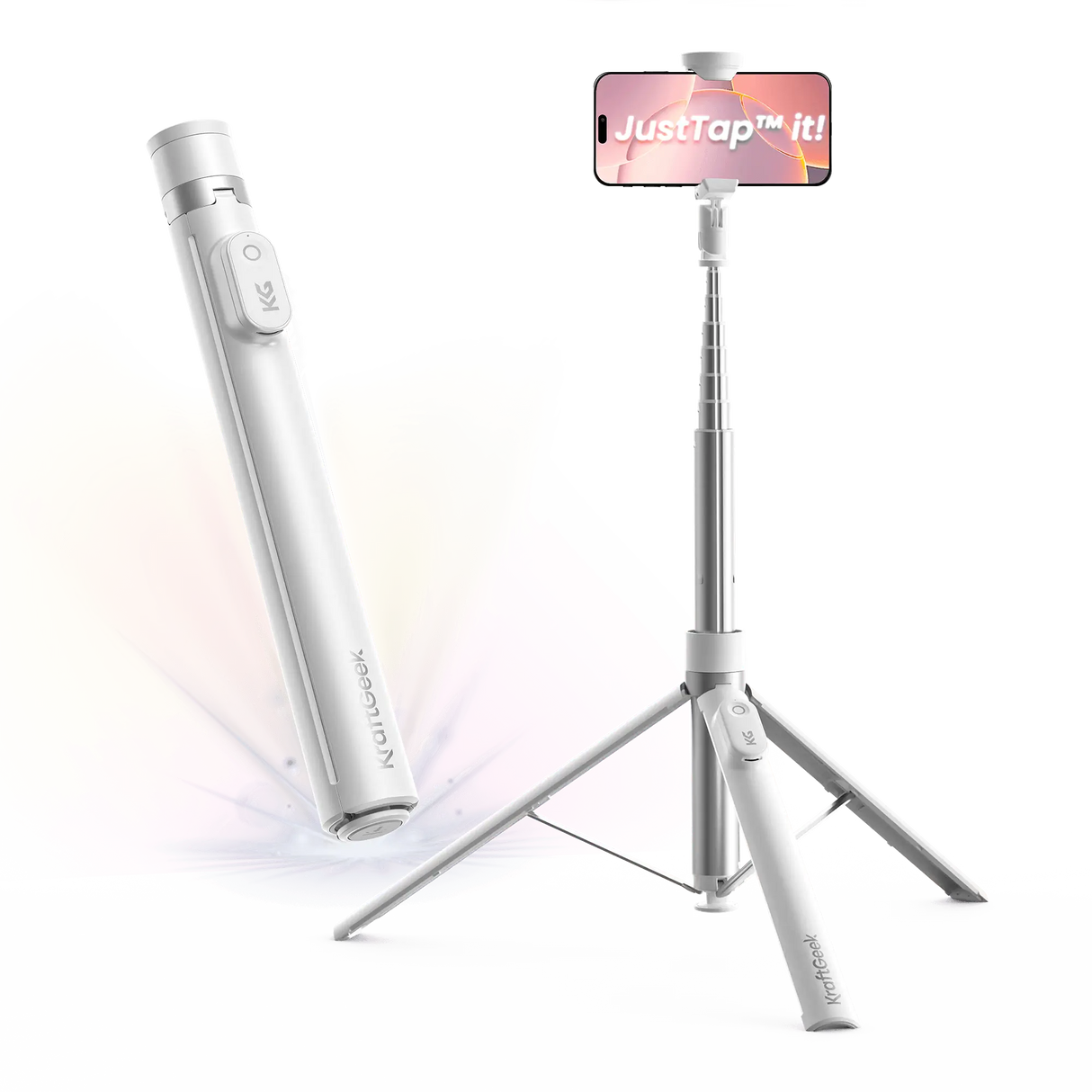 JustTap™ Tap-To-Open Tripod