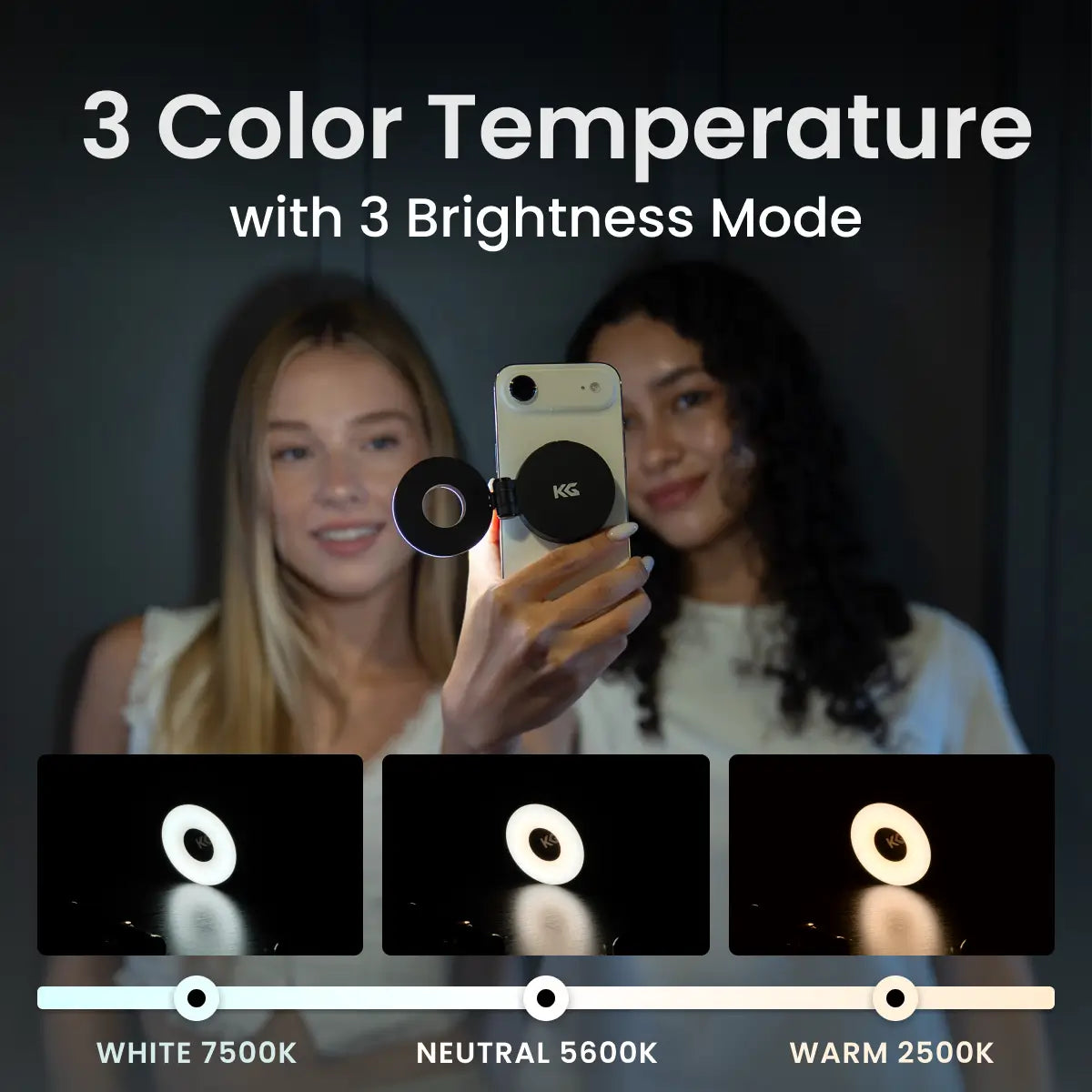 HaloGlow™ Magnetic Phone Light