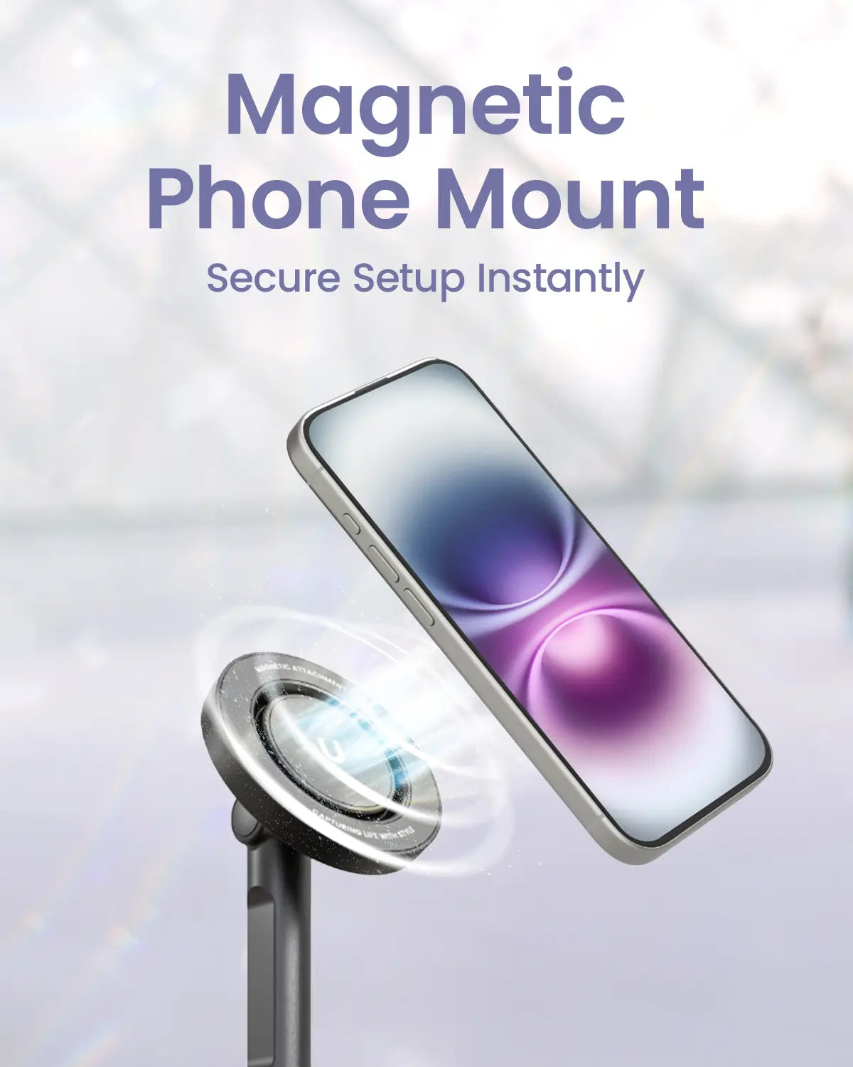 JustTap Magnetic Phone Tripod