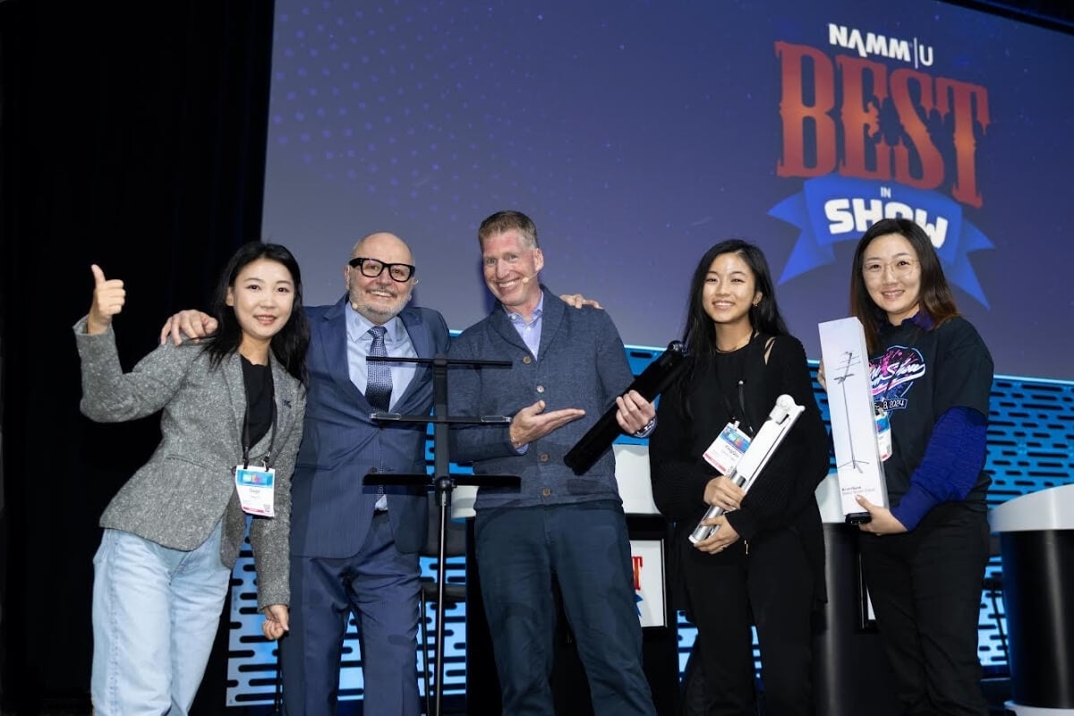 KraftGeek Music Stand Wins "Best in Show" Award at NAMM 2024