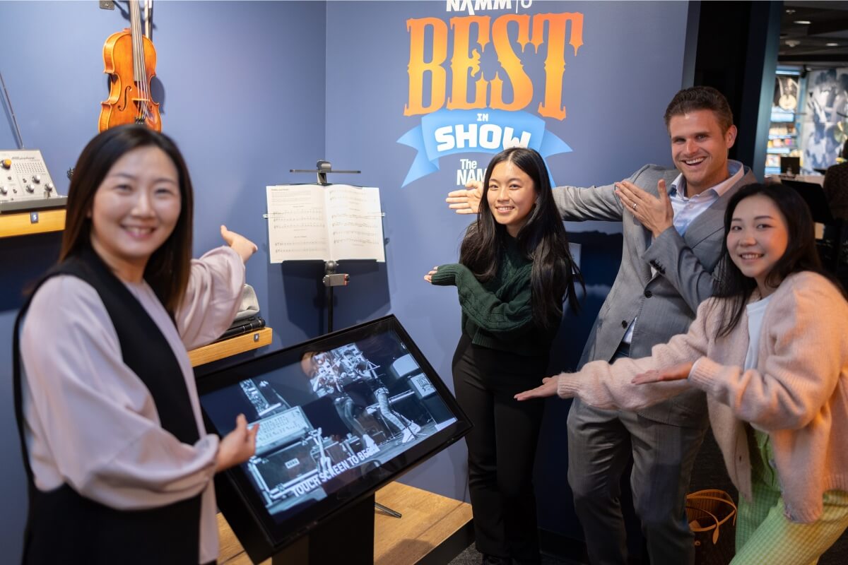 Kraftgeek Music Stand Now Displayed at the NAMM Museum – KraftGeek