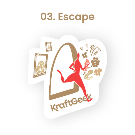 Motion Lenticular Stickers - Pocket Gallery Series