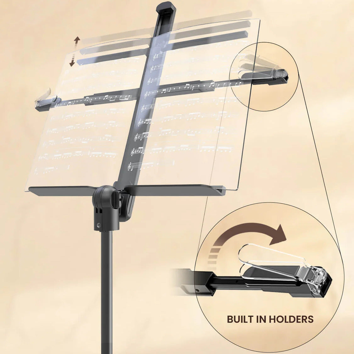 Capsule™ Lite Music Stand – KraftGeek