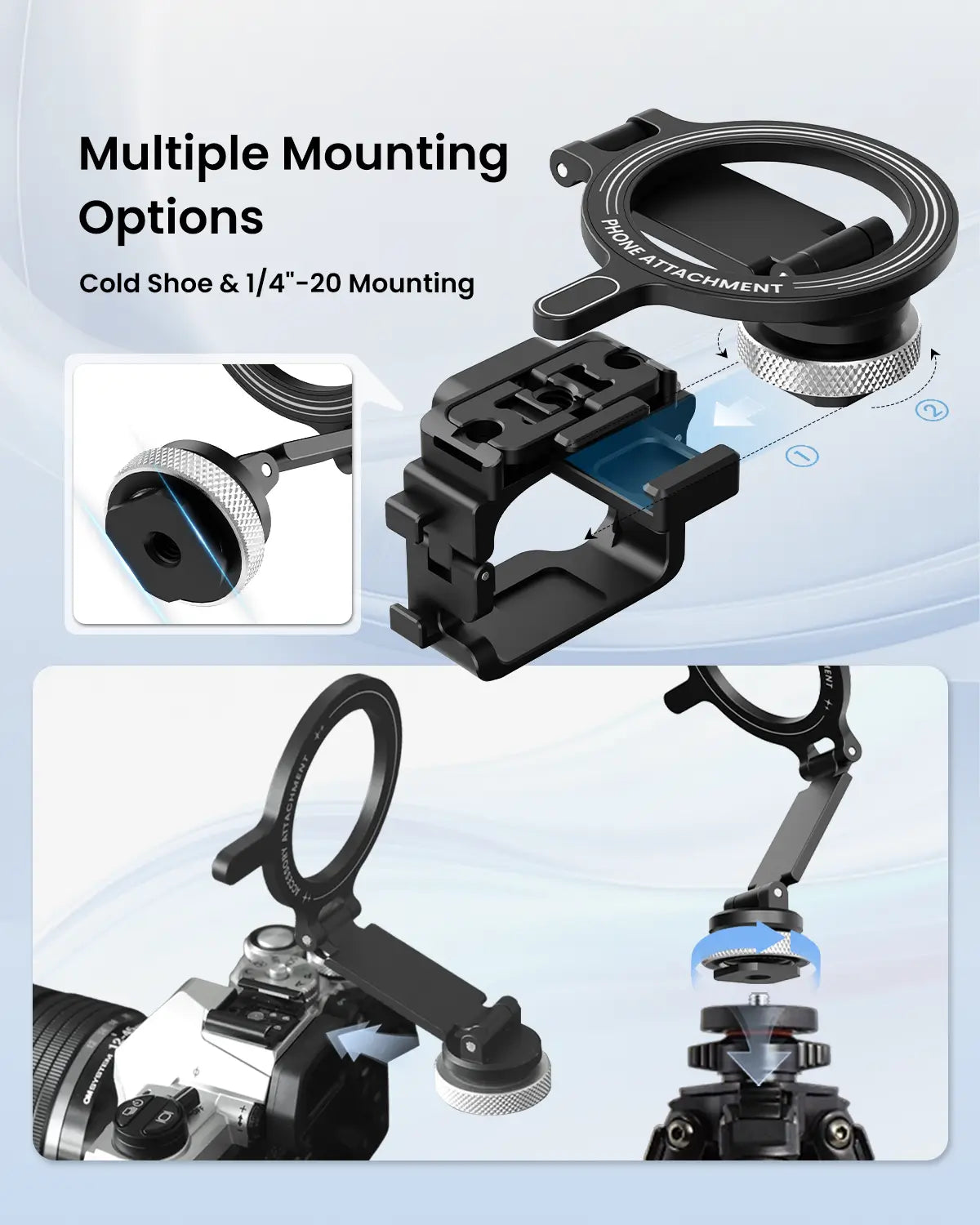 FlexyLink™ Magnetic Mount Stand for Pocket 3/4/4P