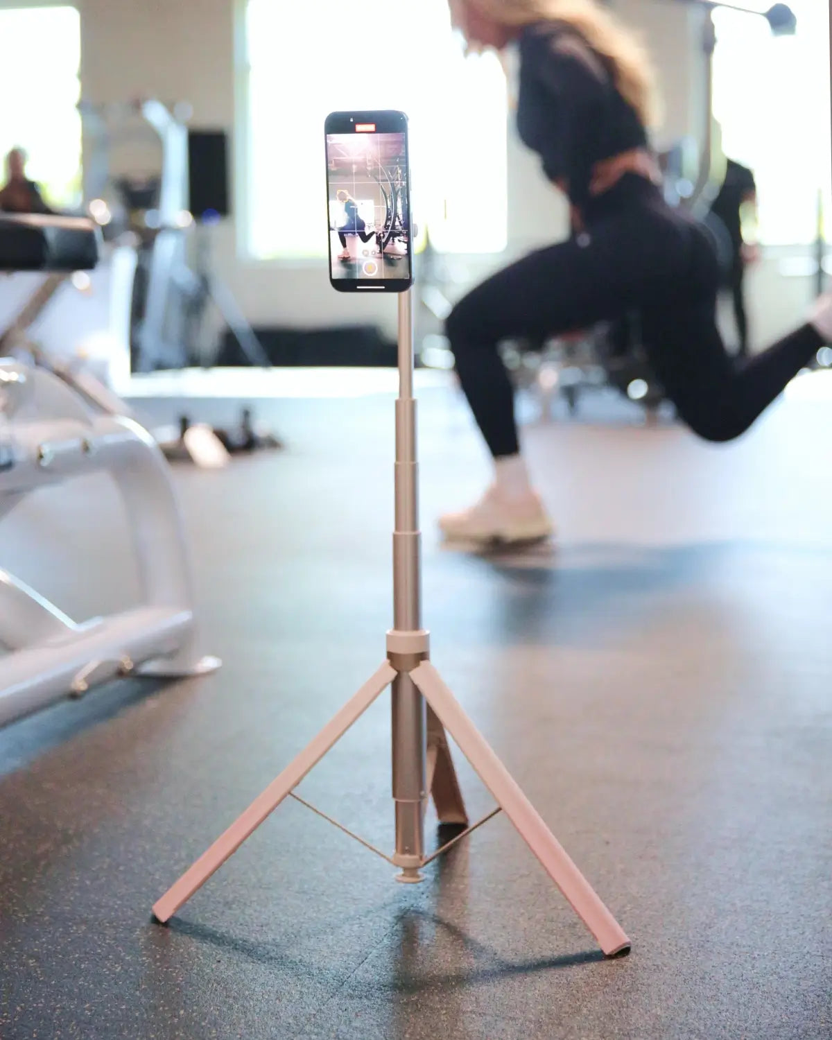 JustTap Magnetic Phone Tripod - Ombré Peach