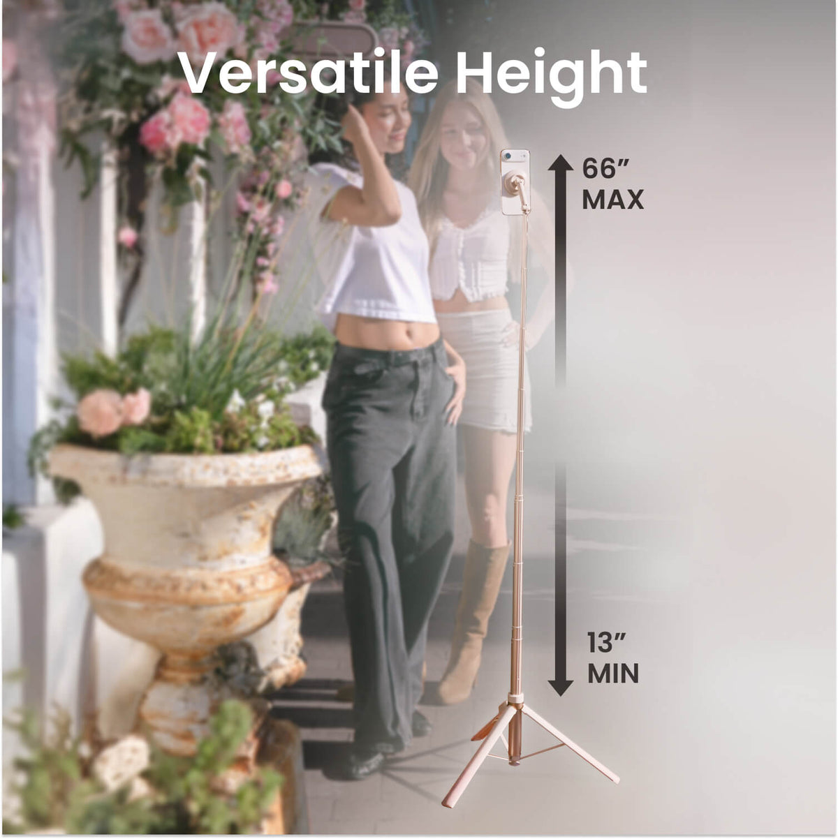 JustTap™ Magnetic Phone Tripod