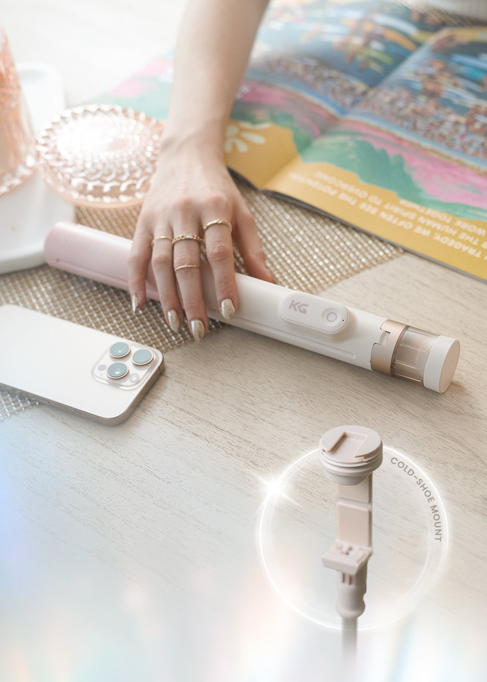つぼ JustTap Tap-To-Open Phone Tripod – KraftGeek