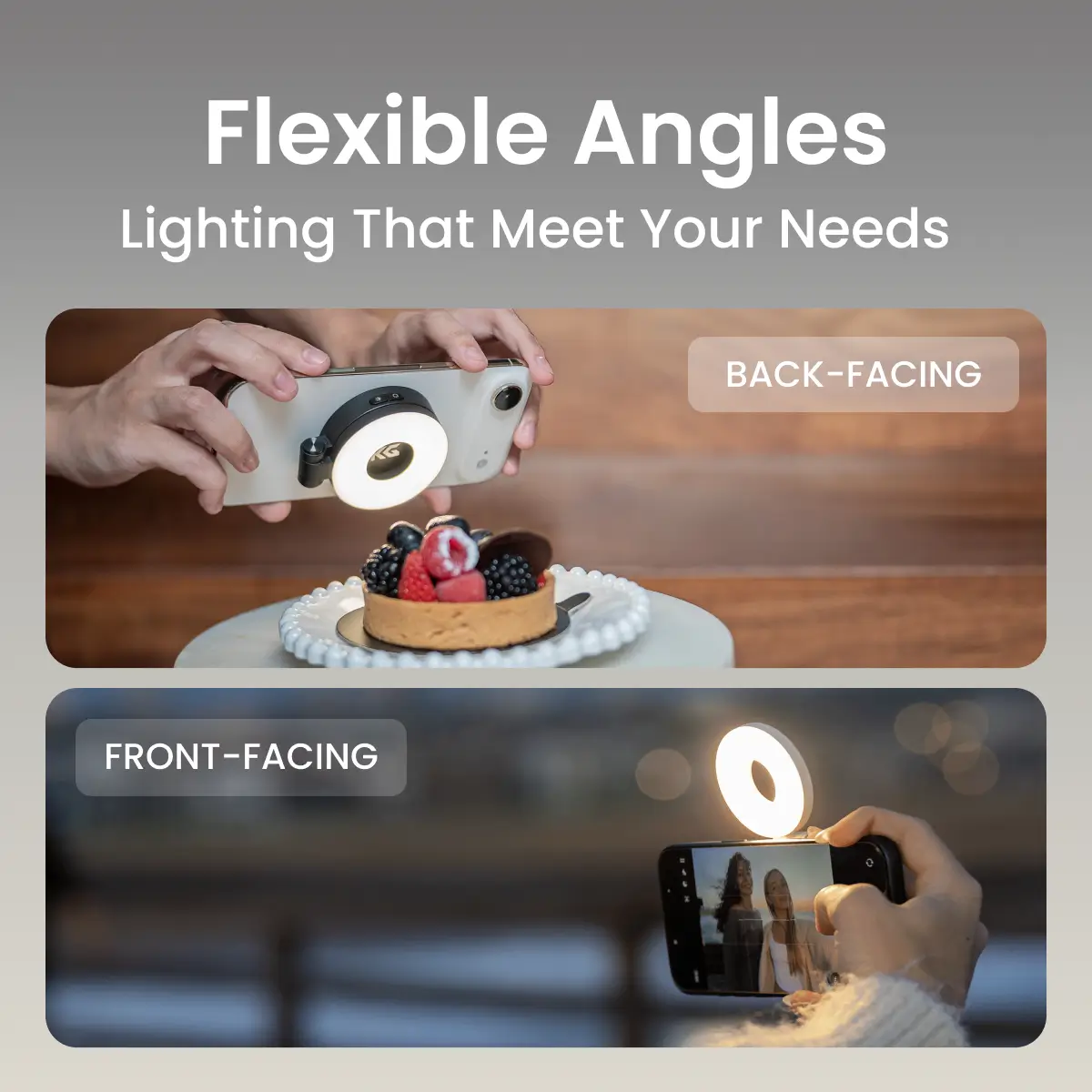 HaloGlow Magnetic Phone Light