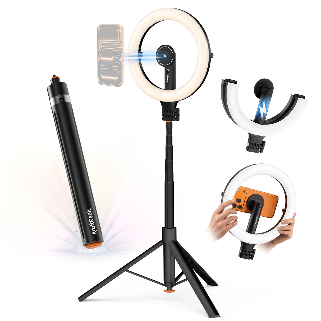 Glow Ring Travel Ringlight with Tripod