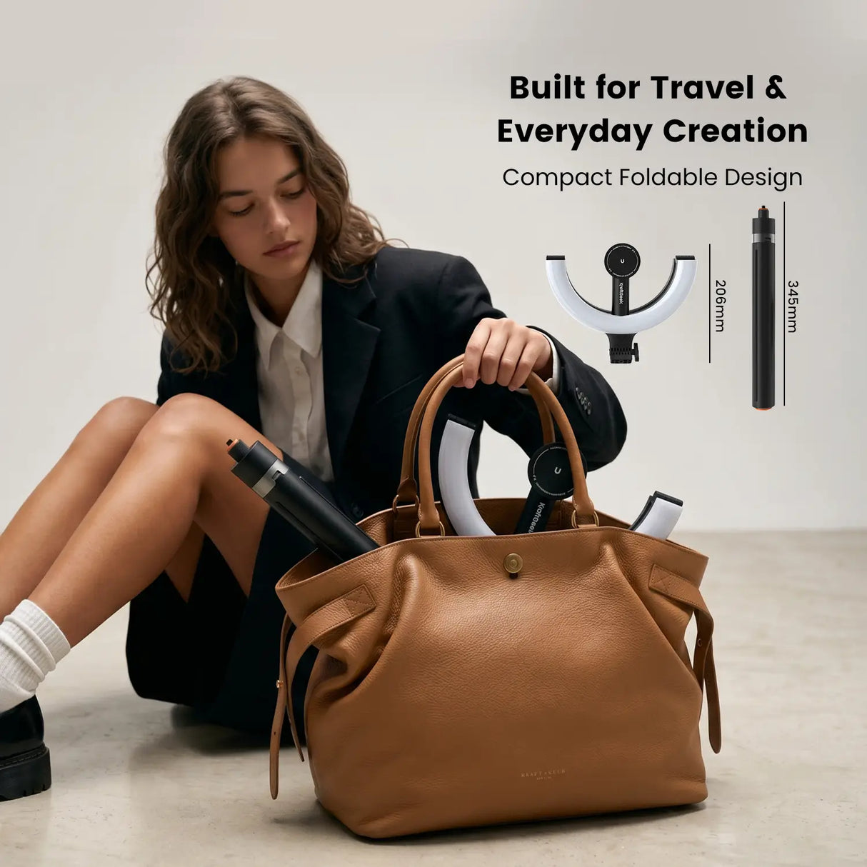 Glow Ring Travel Ringlight with Tripod