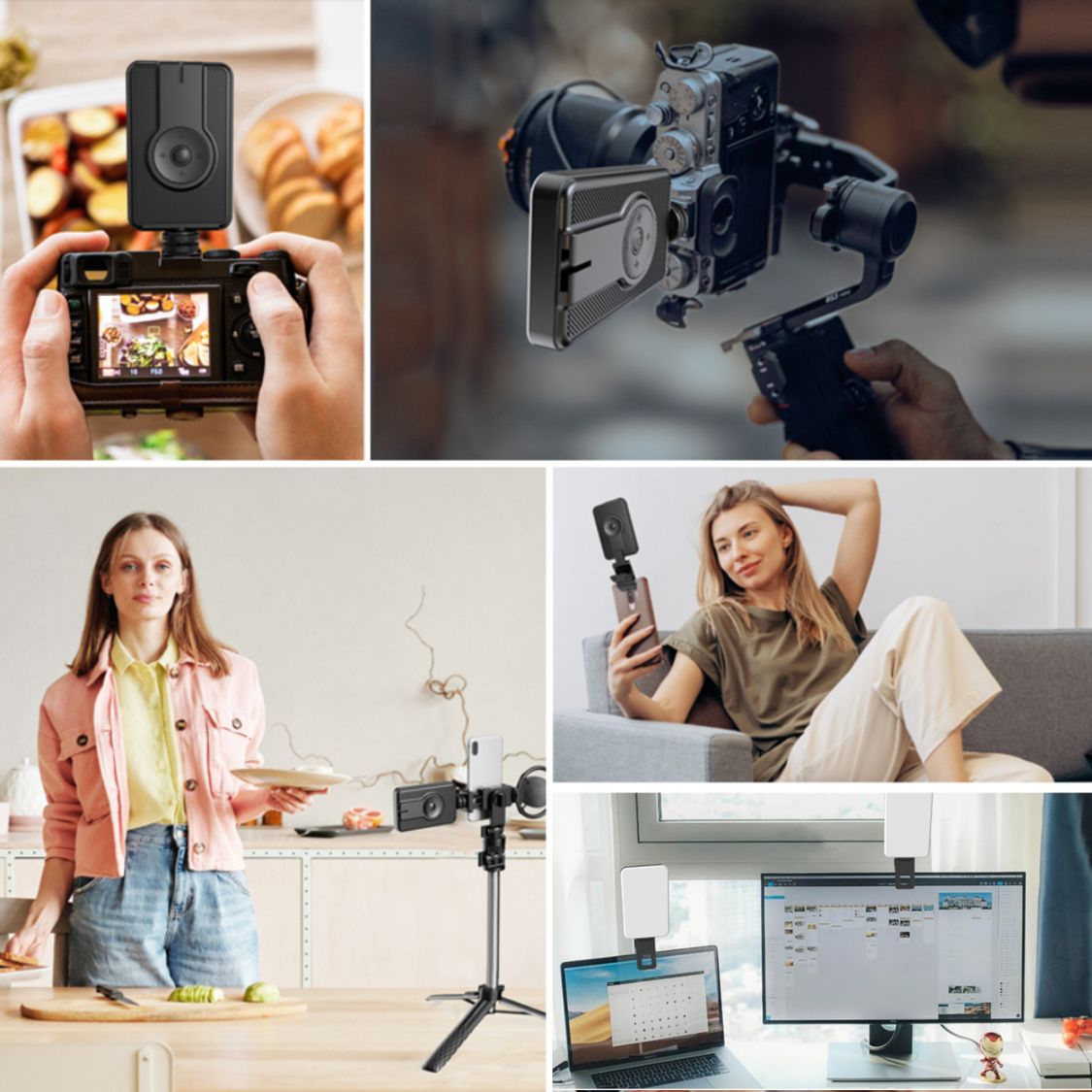 Versatile Panel Selfie Light