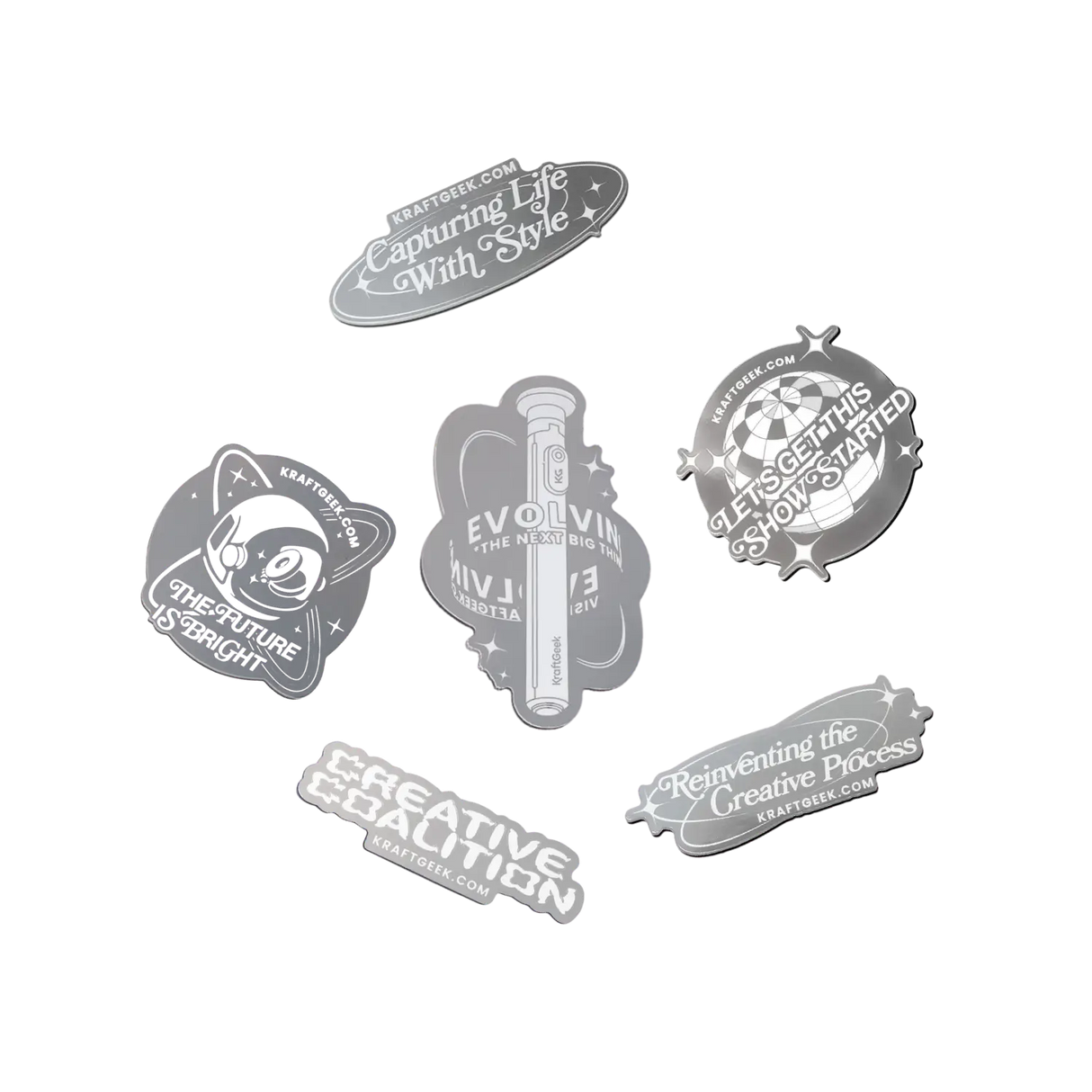 Cosmic Creative Sticker Set (6-Pack)