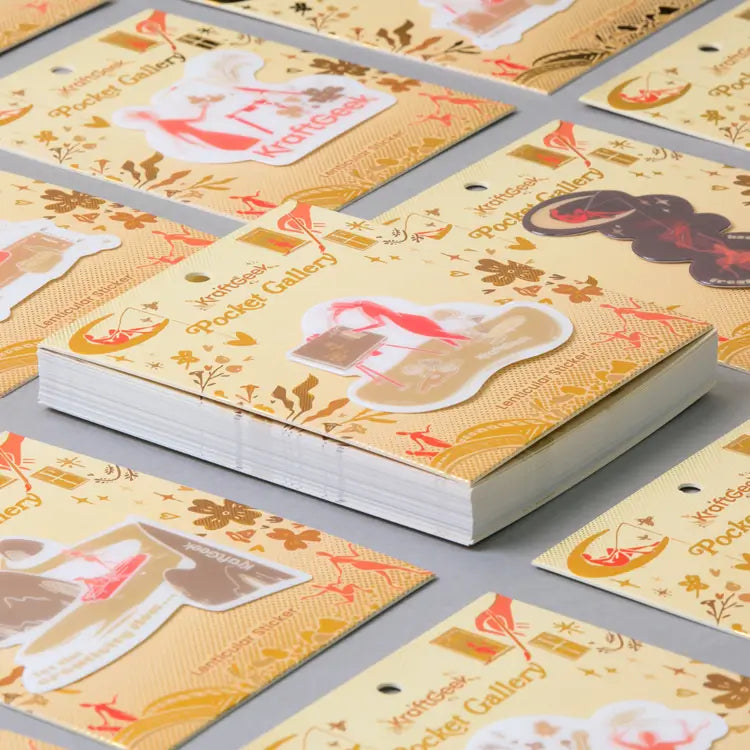 Motion Lenticular Stickers - Art