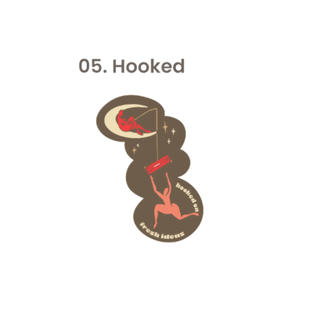Motion Lenticular Stickers - Art