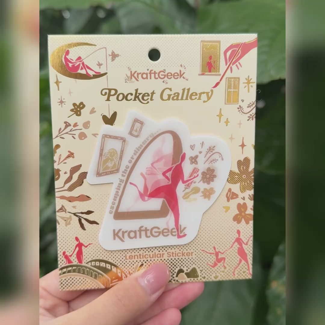 Pocket Gallery Lenticular Stickers